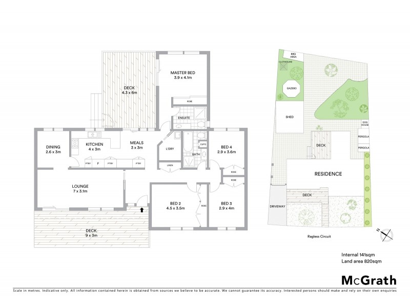 47 Ragless Circuit, Kambah ACT 2902 Floorplan
