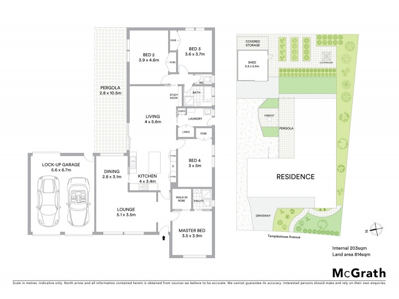 73 Templestowe Avenue, Conder ACT 2906 Floorplan