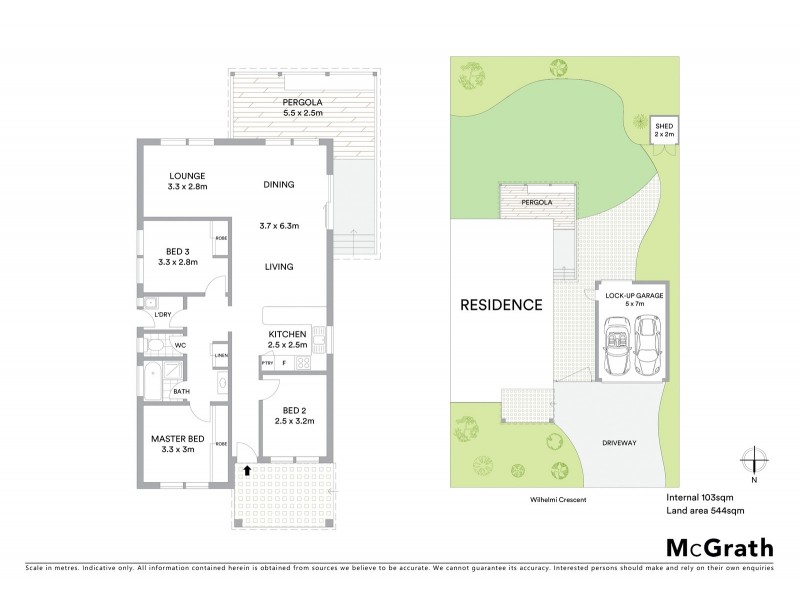 8 Wilhelmi Crescent, Banks ACT 2906 Floorplan