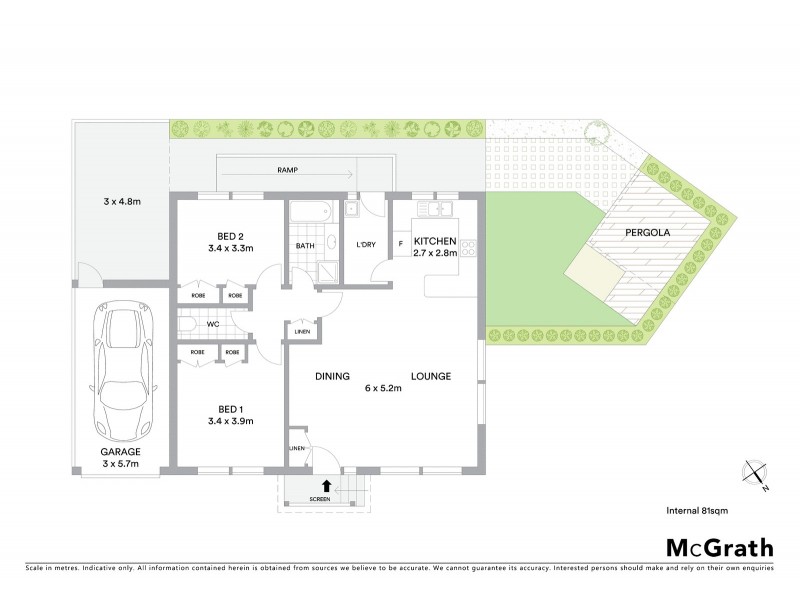 5/4-6 Brook Street, Queanbeyan NSW 2620 Floorplan