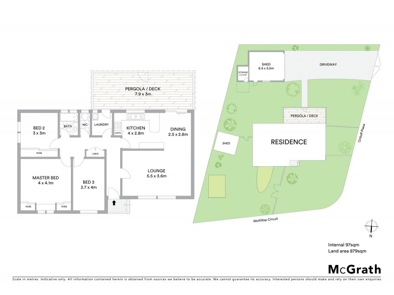 1 Ortloff Place, Kambah ACT 2902 Floorplan