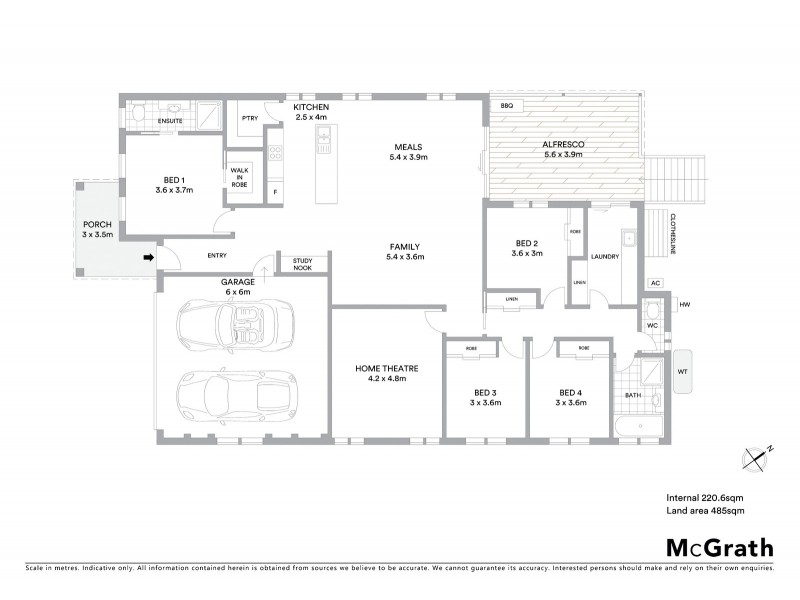 13 Tyrrell Street, Googong NSW 2620 Floorplan