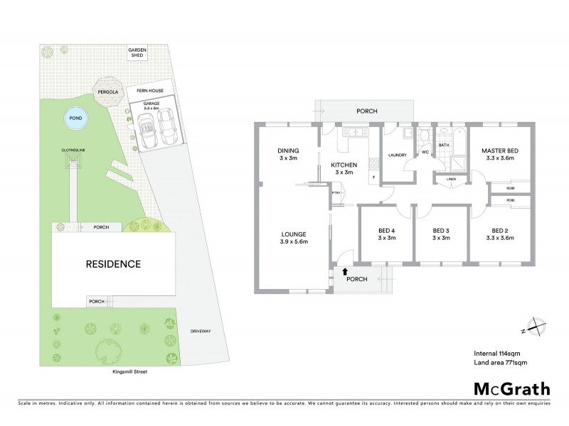 67 Kingsmill Street, Kambah ACT 2902 Floorplan