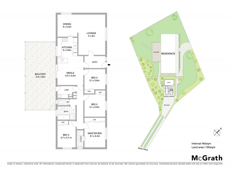 4 Byles Place, Chisholm ACT 2905 Floorplan