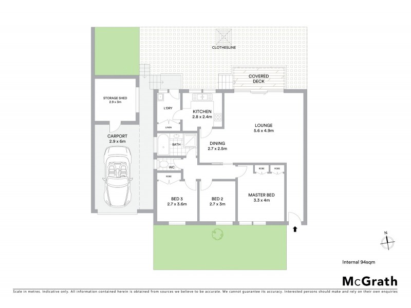 6/71 Donald Road, Queanbeyan NSW 2620 Floorplan