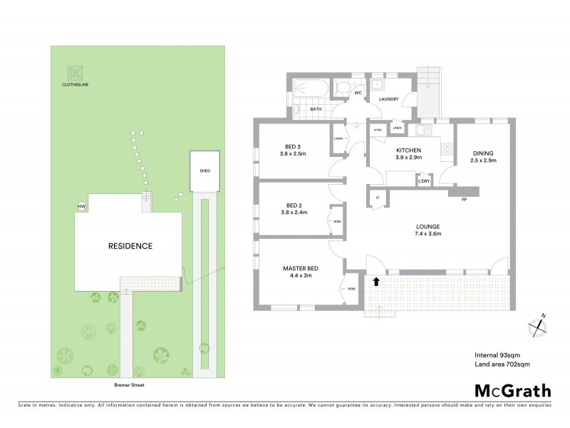 30 Bremer Street, Griffith ACT 2603 Floorplan