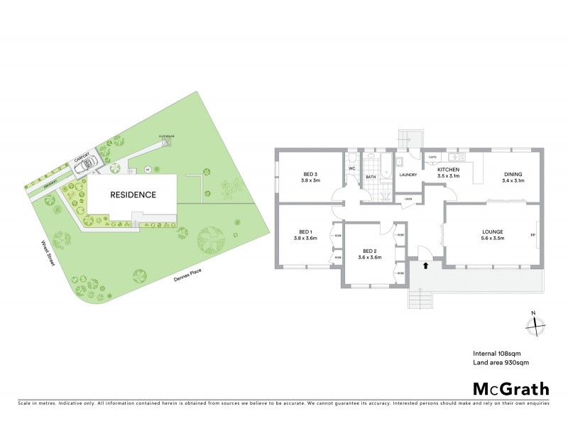 13 Wrest Street, Lyons ACT 2606 Floorplan