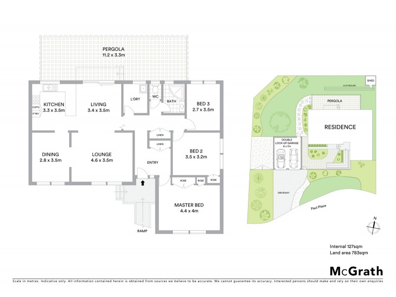 9 Paul Place, Monash ACT 2904 Floorplan
