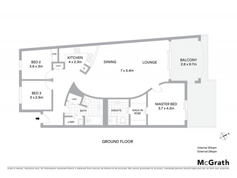 3/10 Hopegood Place, Garran ACT 2605 Floorplan