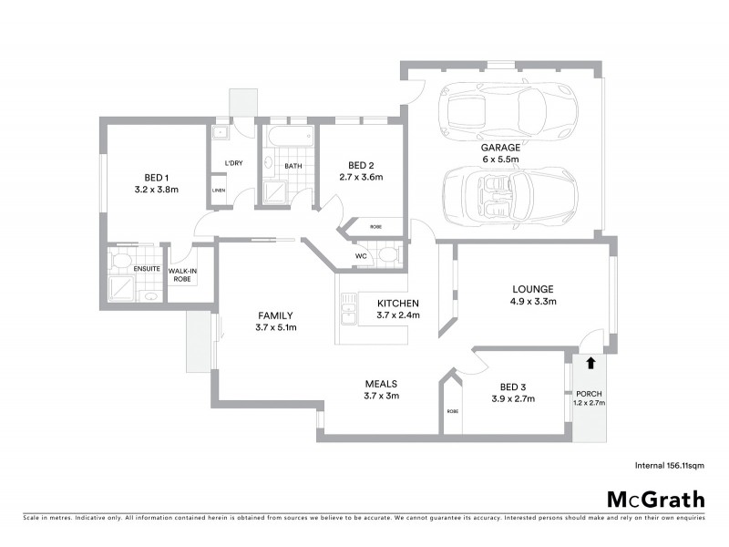 6/30 Betty Maloney Crescent, Banks ACT 2906 Floorplan
