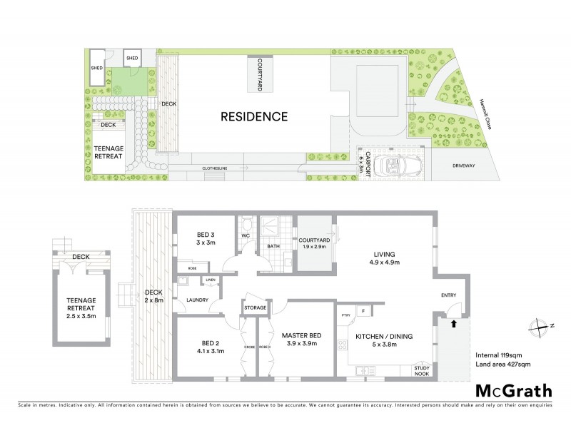 3 Hammill Close, Calwell ACT 2905 Floorplan