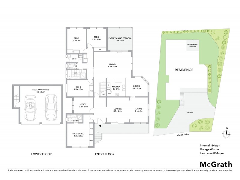 123 Halloran Drive, Jerrabomberra NSW 2619 Floorplan