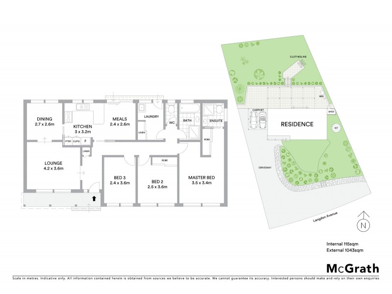 59 Langdon Avenue, Wanniassa ACT 2903 Floorplan