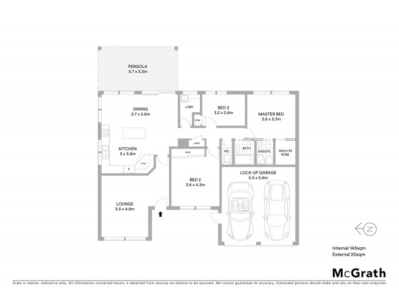 6/1 River Drive, Queanbeyan NSW 2620 Floorplan