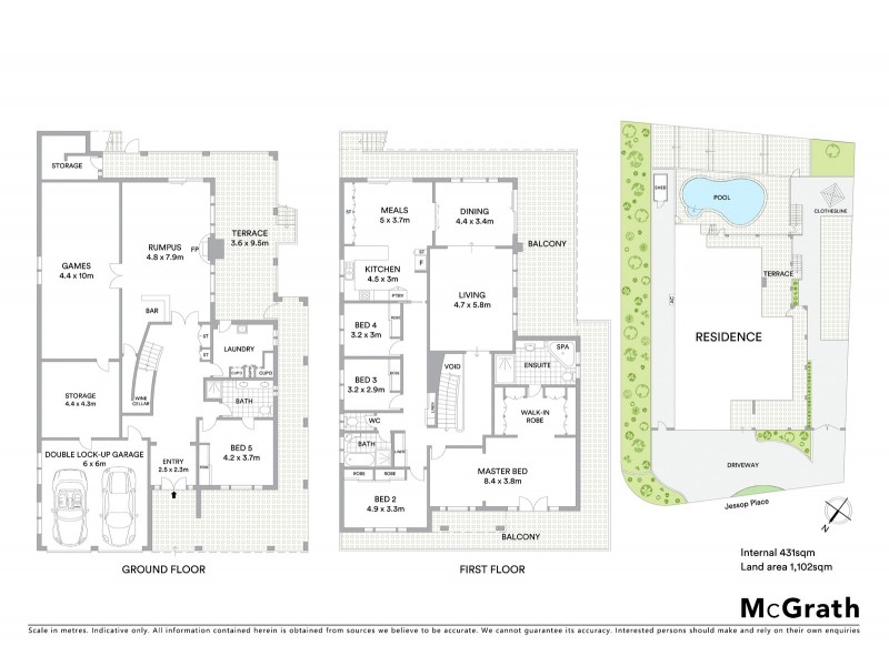 1 Jessop Place, Fadden ACT 2904 Floorplan