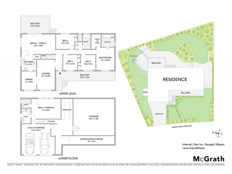 179 Jackie Howe Crescent, Macarthur ACT 2904 Floorplan