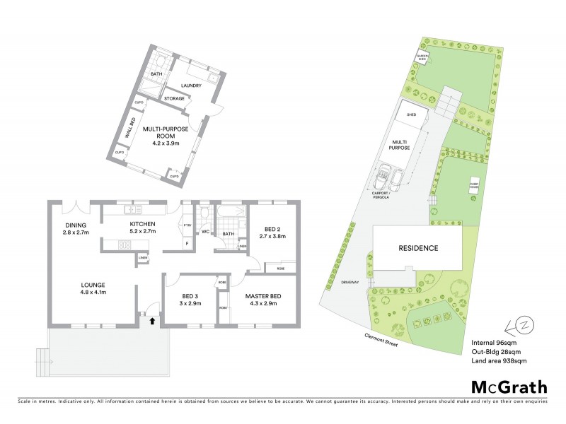 38 Clermont Street, Fisher ACT 2611 Floorplan