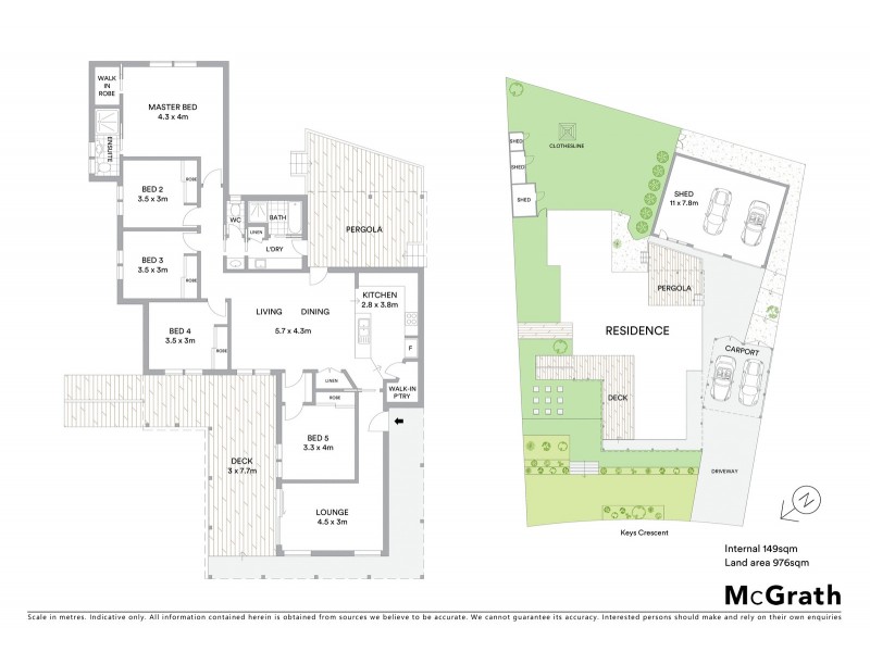 28 Keys Crescent, Wanniassa ACT 2903 Floorplan