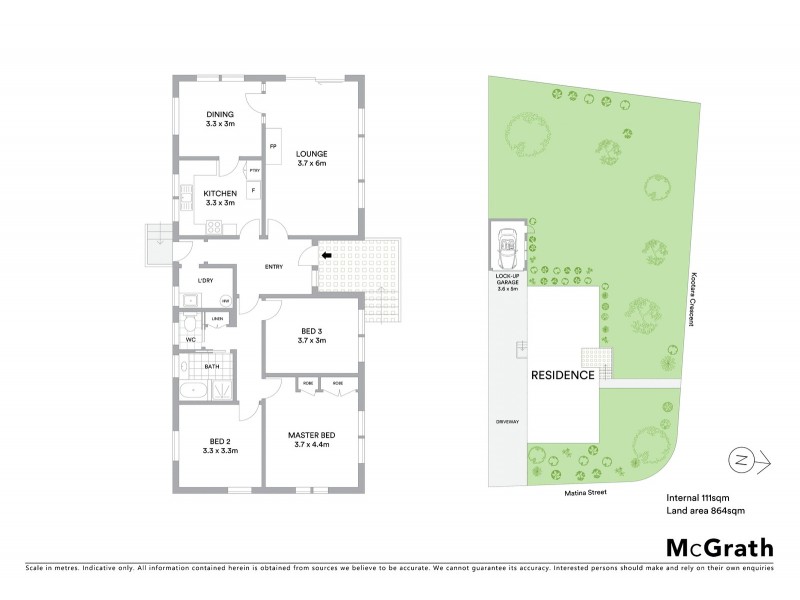 82 Kootara Crescent, Narrabundah ACT 2604 Floorplan
