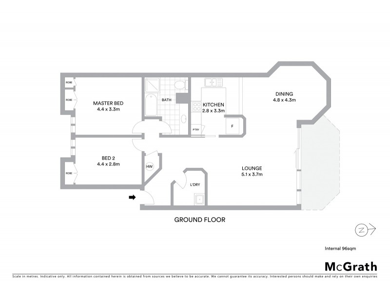 7/26 Macquarie Street, Barton ACT 2600 Floorplan