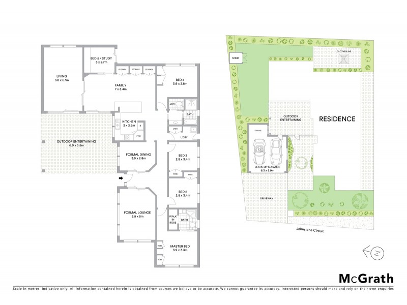 55 Johnstone Circuit, Calwell ACT 2905 Floorplan