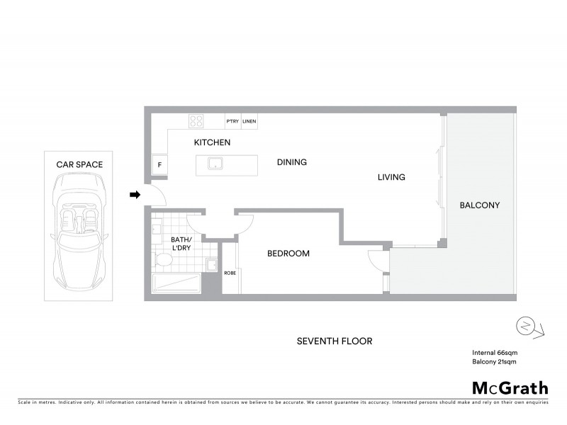 704/240 Bunda Street, City ACT 2601 Floorplan