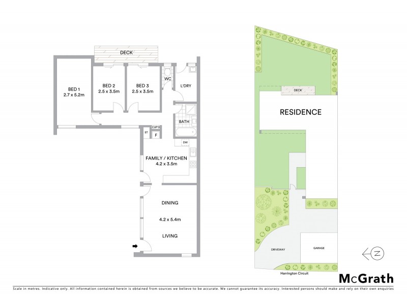 44 Harrington Circuit, Kambah ACT 2902 Floorplan