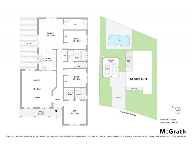 15 Bellchambers Crescent, Banks ACT 2906 Floorplan
