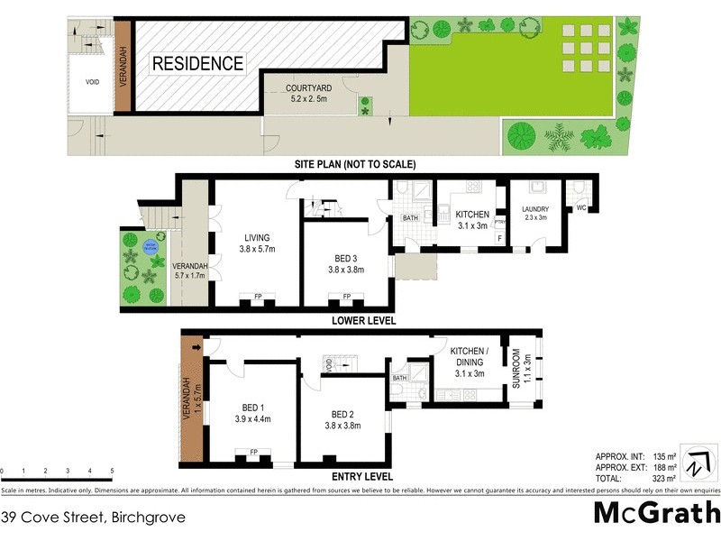 39 Cove Street, Birchgrove NSW 2041 Floorplan