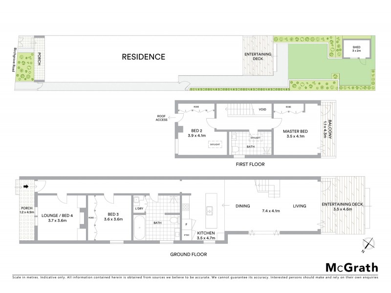 18 Birchgrove Road, Balmain NSW 2041 Floorplan