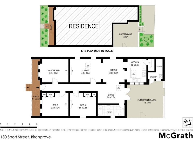130 Short Street, Birchgrove NSW 2041 Floorplan