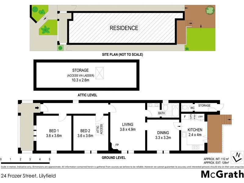 24 Frazer Street, Lilyfield NSW 2040 Floorplan