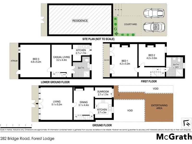 282 Bridge Road, Forest Lodge NSW 2037 Floorplan