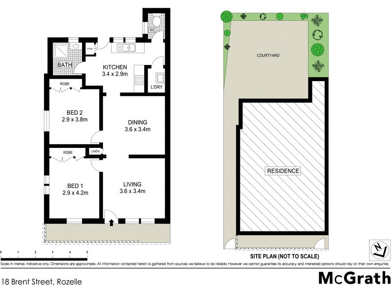 18 Brent Street, Rozelle NSW 2039 Floorplan