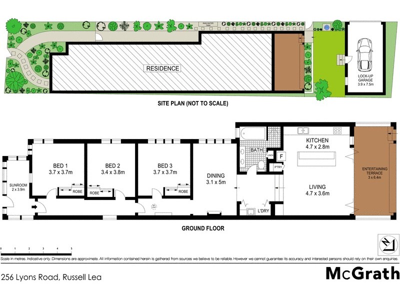 256 Lyons Road, Russell Lea NSW 2046 Floorplan