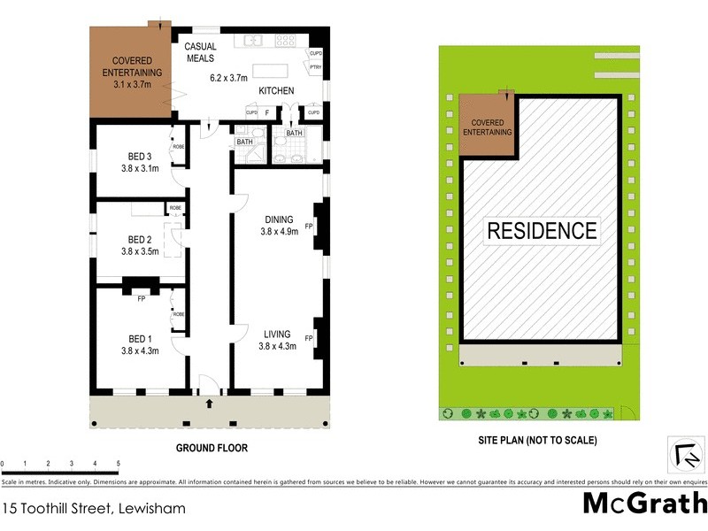 15 Toothill Street, Lewisham NSW 2049 Floorplan