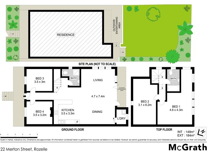 22 Merton Street, Rozelle NSW 2039 Floorplan