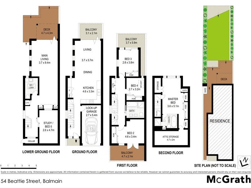 54 Beattie Street, Balmain NSW 2041 Floorplan