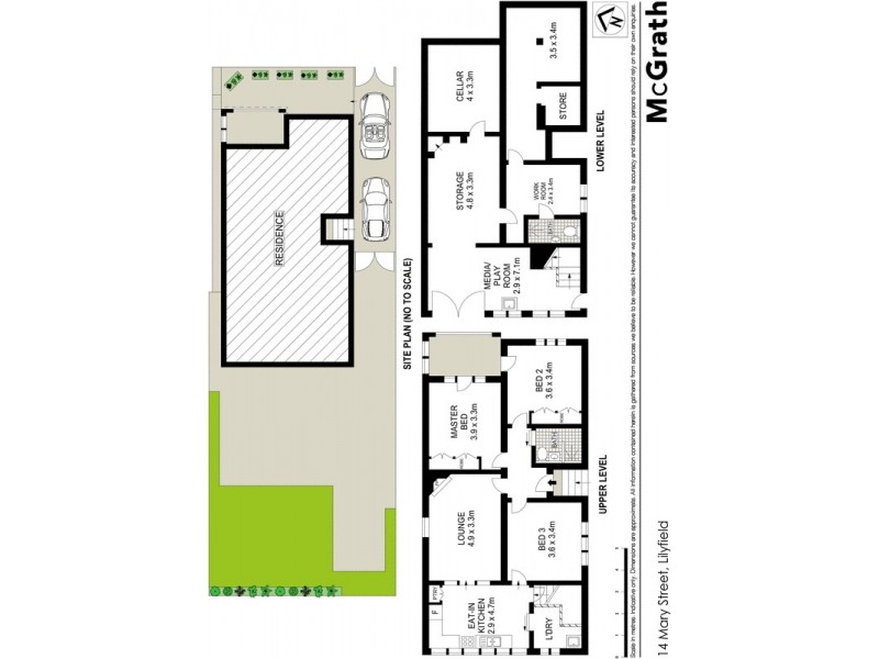 14 Mary Street, Lilyfield NSW 2040 Floorplan