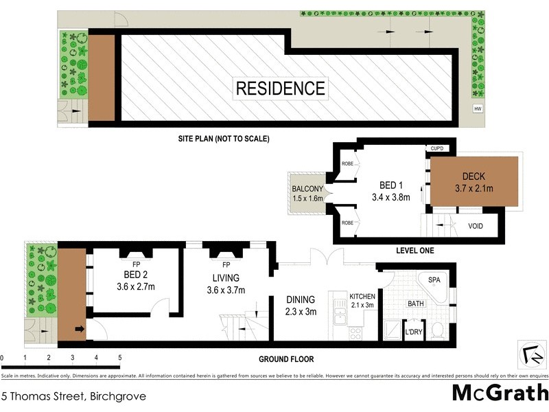 5 Thomas Street, Birchgrove NSW 2041 Floorplan