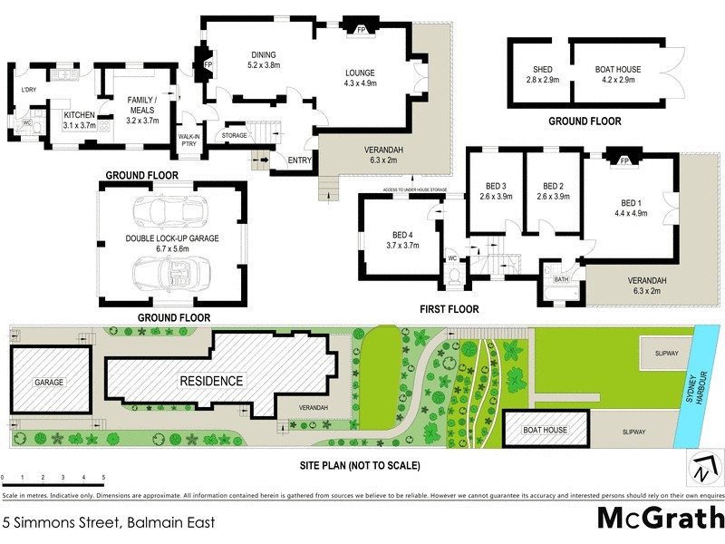 5 Simmons Street, Balmain East NSW 2041 Floorplan