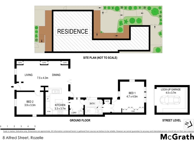 8 Alfred Street, Rozelle NSW 2039 Floorplan