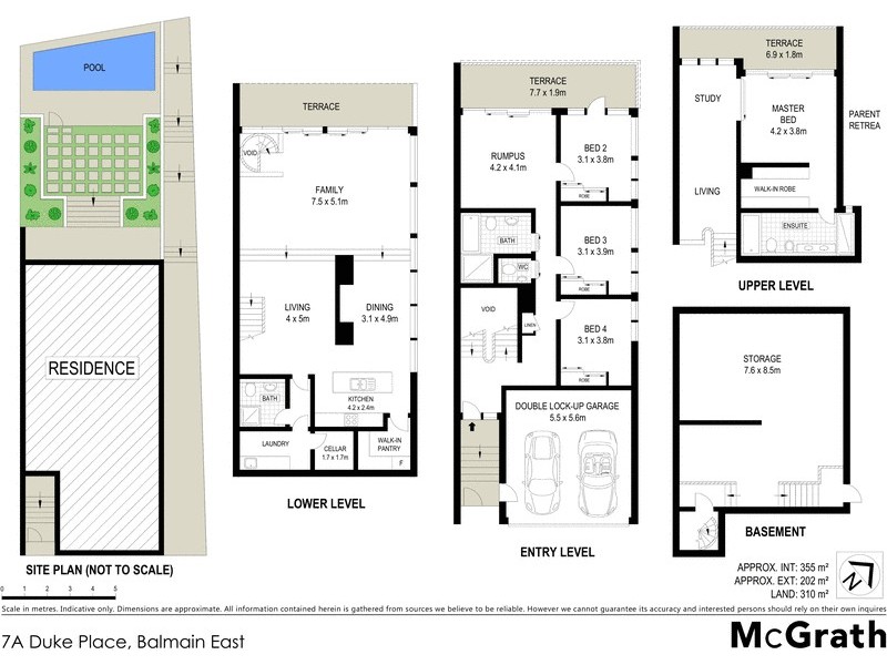 7A Duke Place, Balmain East NSW 2041 Floorplan