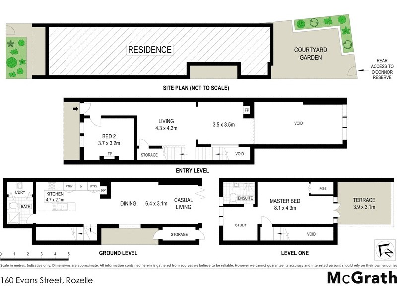 160 Evans Street, Rozelle NSW 2039 Floorplan
