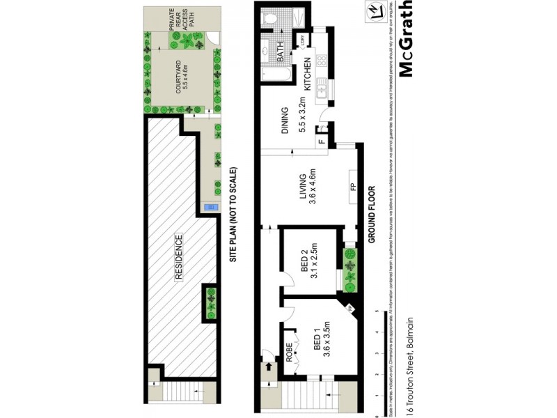 16 Trouton Street, Balmain NSW 2041 Floorplan