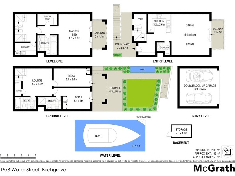 19/8 Water Street, Birchgrove NSW 2041 Floorplan