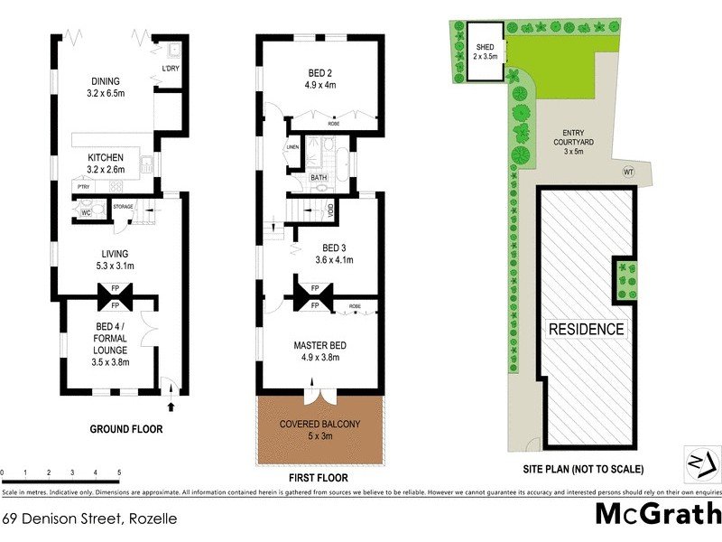 69 Denison Street, Rozelle NSW 2039 Floorplan