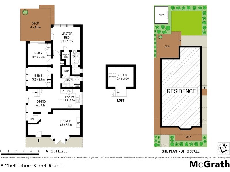 8 Cheltenham Street, Rozelle NSW 2039 Floorplan