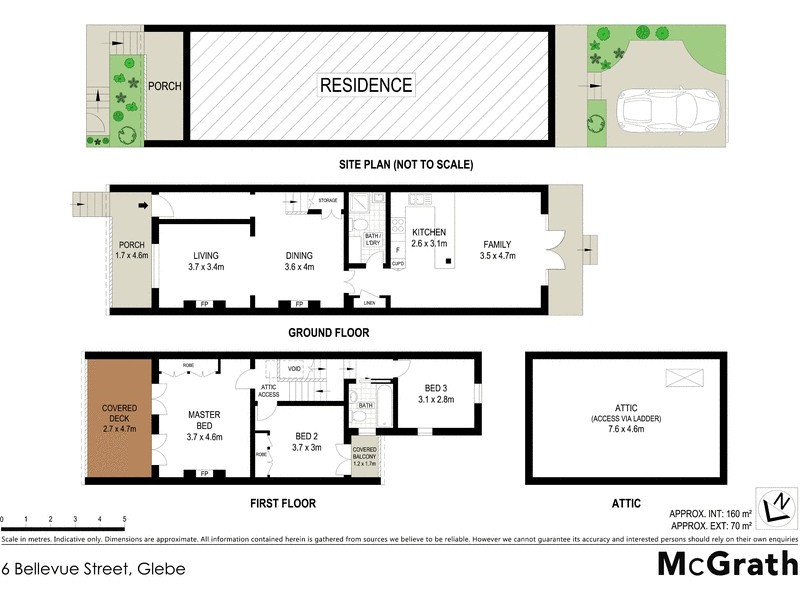 6 Bellevue Street, Glebe NSW 2037 Floorplan