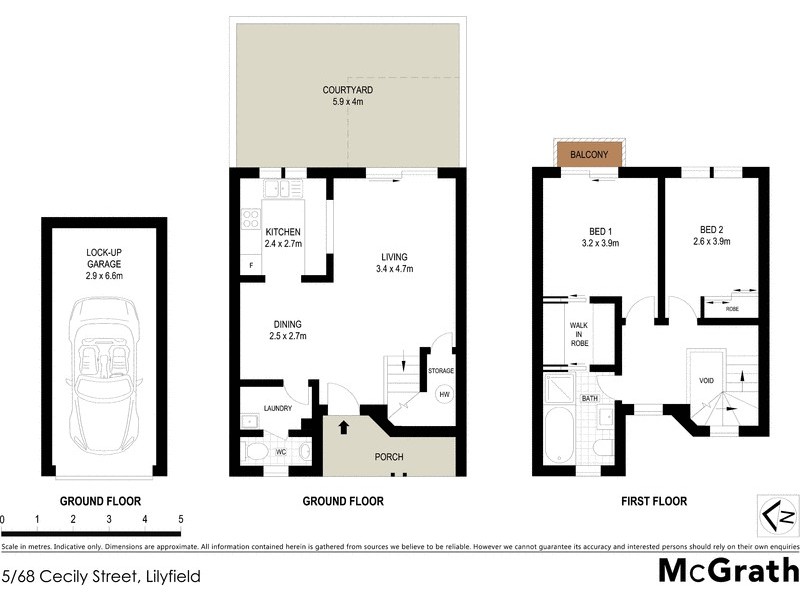 5/68 Cecily Street, Lilyfield NSW 2040 Floorplan